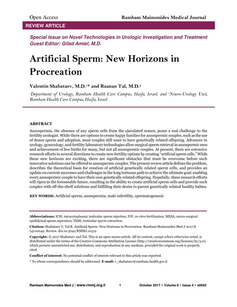 fake sperma|Artificial Sperm: New Horizons in Procreation